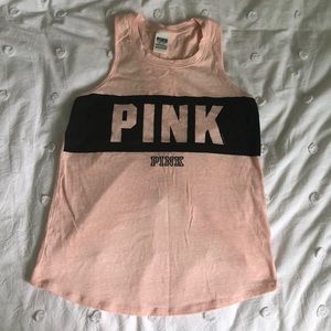 Victoria secret pink sports tank top